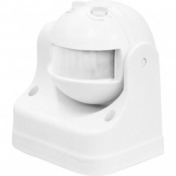 Датчик движения 1100W 12m 180° белый, FERON SEN11