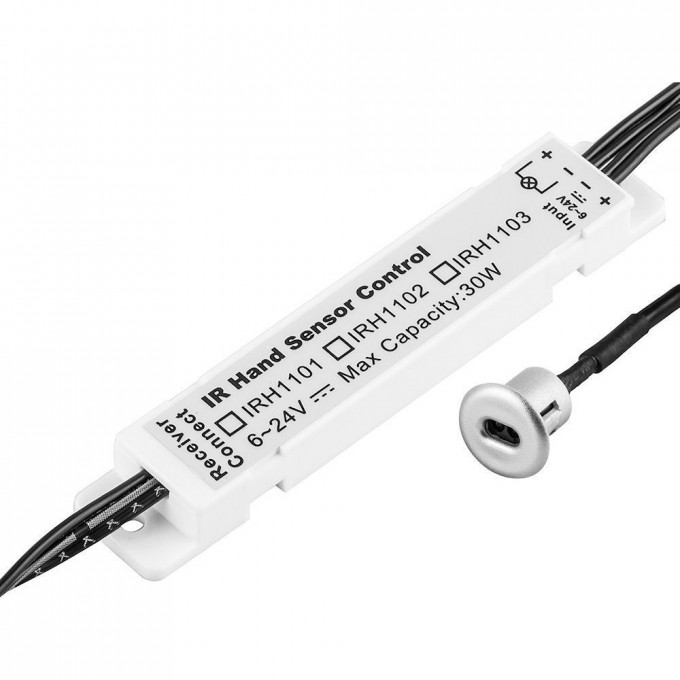 Датчик движения руки 6-24V 30W 1-15 см с кабелем (200+25 см) FERON SEN31 32225 Датчик движения руки 6-24V 30W 1-15 см с кабелем (200+25 см) FERON SEN31 32225