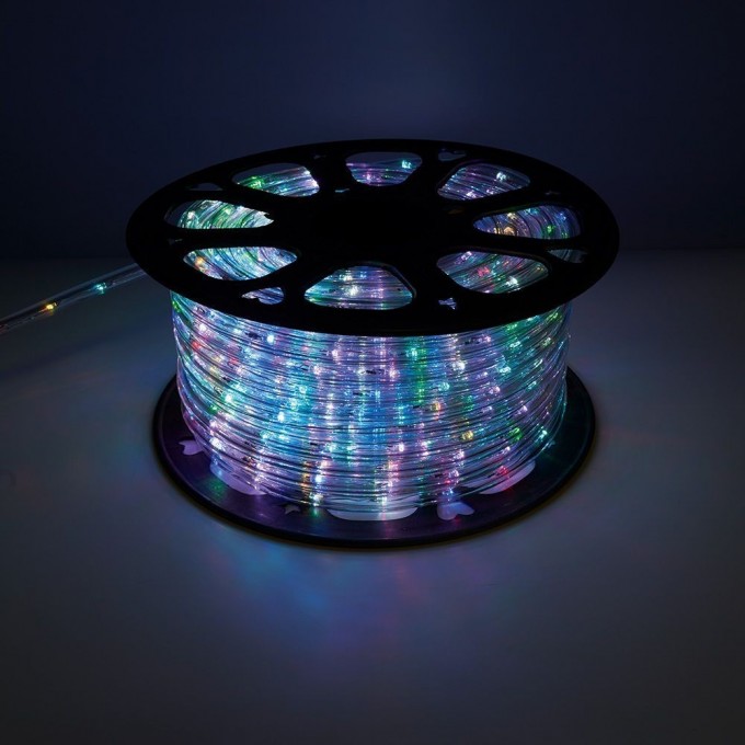 Дюралайт светодиодный FERON LED-R2W 2-х жильный, RGBW 1,44Вт/м 24LED/м 50м 230V 41031 Дюралайт светодиодный FERON LED-R2W 2-х жильный, RGBW 1,44Вт/м 24LED/м 50м 230V 41031