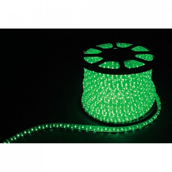 Дюралайт светодиодный FERON LED-R2W 2-х жильный , зеленый 1,44Вт/м 36LED/м 100м 220V 26063 Дюралайт светодиодный FERON LED-R2W 2-х жильный , зеленый 1,44Вт/м 36LED/м 100м 220V 26063