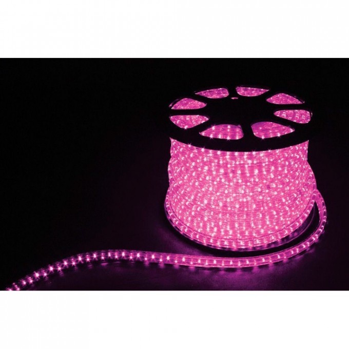 Дюралайт (световая нить) со светодиодами, 2W 100м 230V 36LED/м 13мм, розовый,FERON LED-R2W 26335 Дюралайт (световая нить) со светодиодами, 2W 100м 230V 36LED/м 13мм, розовый,FERON LED-R2W 26335