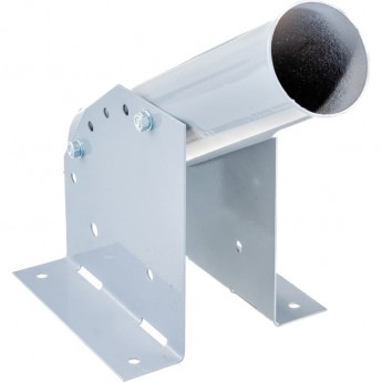 Кронштейн для уличных (консольных) светильников, посадочный диаметр 60мм, серый, FERON ДС-1 Кронштейн для уличных (консольных) светильников, посадочный диаметр 60мм, серый, FERON ДС-1