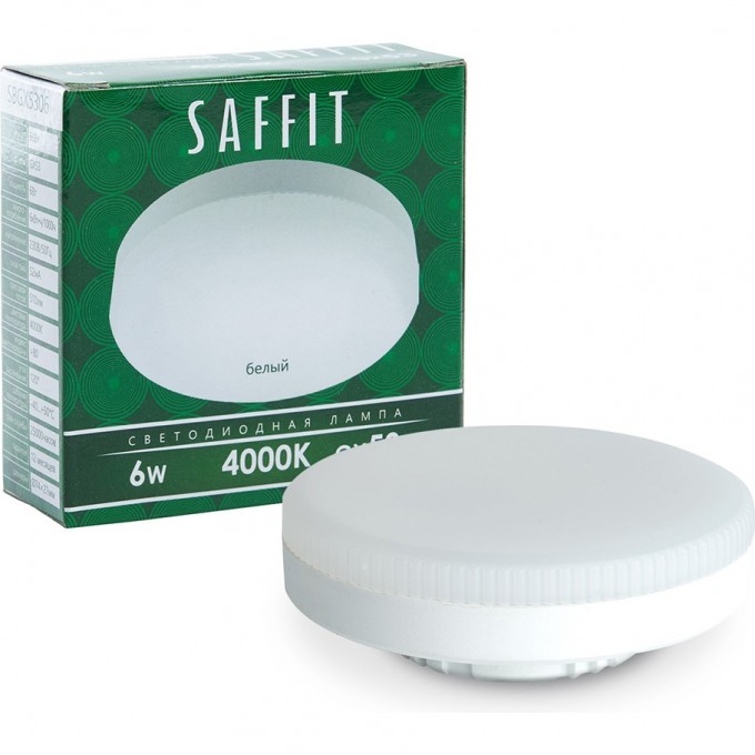 Лампа светодиодная FERON SAFFIT SBGX5306 GX53 6W 4000K 55195 Лампа светодиодная FERON SAFFIT SBGX5306 GX53 6W 4000K 55195