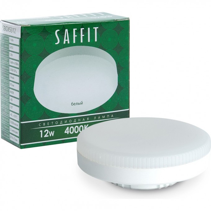 Лампа светодиодная FERON SAFFIT SBGX5312 GX53 12W 4000K 55189 Лампа светодиодная FERON SAFFIT SBGX5312 GX53 12W 4000K 55189
