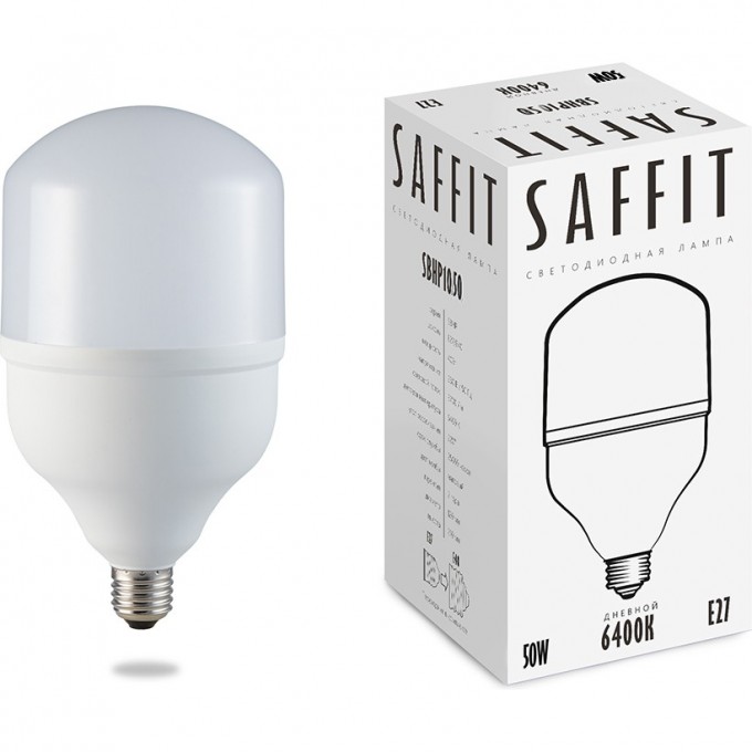 Лампа светодиодная FERON SAFFIT SBHP1050 E27-E40 50W 6400K 55095 Лампа светодиодная FERON SAFFIT SBHP1050 E27-E40 50W 6400K 55095
