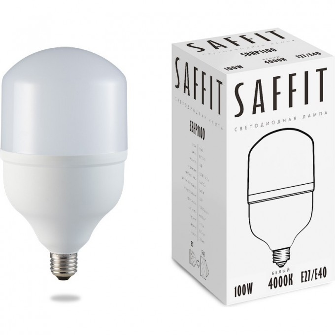 Лампа светодиодная FERON SAFFIT SBHP1100 E27-E40 100W 6400K 55101 Лампа светодиодная FERON SAFFIT SBHP1100 E27-E40 100W 6400K 55101