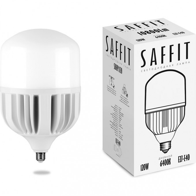Лампа светодиодная FERON SAFFIT SBHP1120 E27-E40 120W 6400K 55143 Лампа светодиодная FERON SAFFIT SBHP1120 E27-E40 120W 6400K 55143