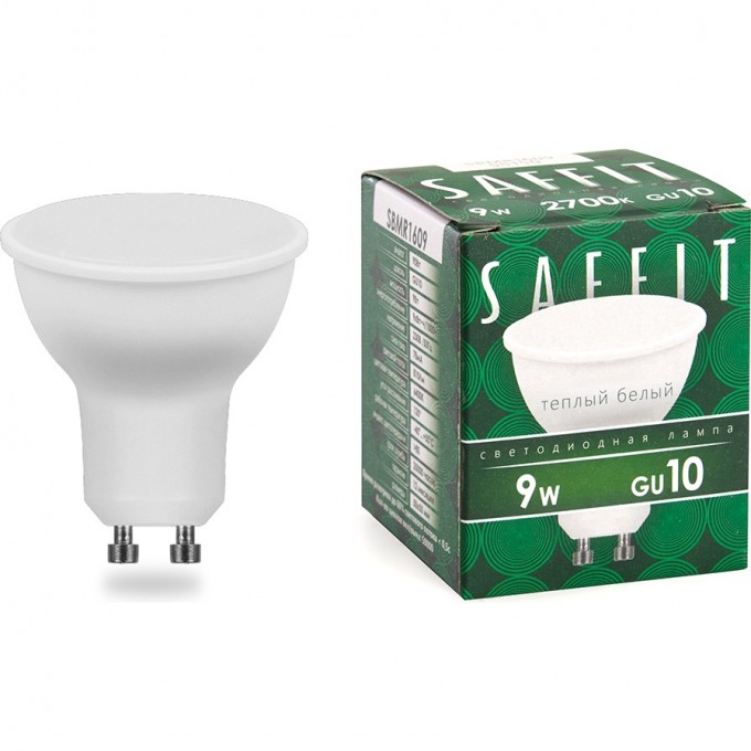 Лампа светодиодная FERON SAFFIT SBMR1609 MR16 GU10 9W 2700K 55148 Лампа светодиодная FERON SAFFIT SBMR1609 MR16 GU10 9W 2700K 55148