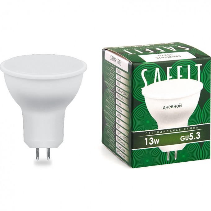 Лампа светодиодная FERON SAFFIT SBMR1613 MR16 GU5.3 13W 6400K 55220 Лампа светодиодная FERON SAFFIT SBMR1613 MR16 GU5.3 13W 6400K 55220