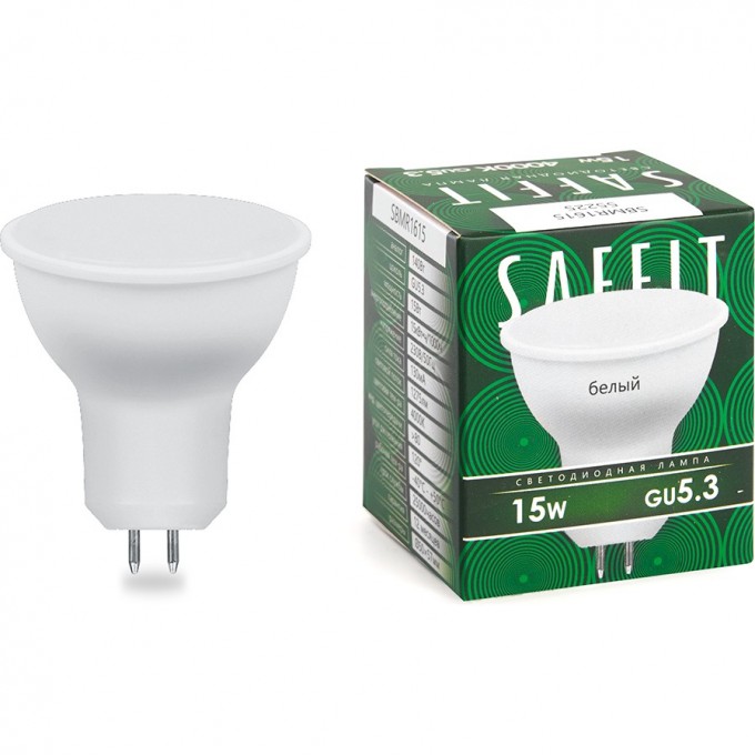 Лампа светодиодная FERON SAFFIT SBMR1615 MR16 GU5.3 15W 4000K 55225 Лампа светодиодная FERON SAFFIT SBMR1615 MR16 GU5.3 15W 4000K 55225