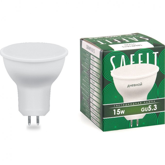 Лампа светодиодная FERON SAFFIT SBMR1615 MR16 GU5.3 15W 6400K 55226 Лампа светодиодная FERON SAFFIT SBMR1615 MR16 GU5.3 15W 6400K 55226