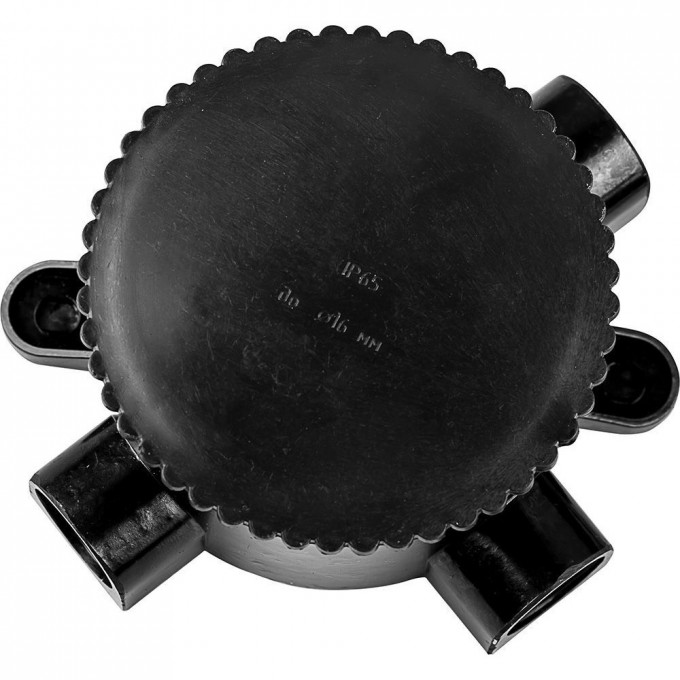 Монтажная электрическая коробка FERON КЭМ 2-660-4, 660V, 165х65х165, черный 29852 Монтажная электрическая коробка FERON КЭМ 2-660-4, 660V, 165х65х165, черный 29852