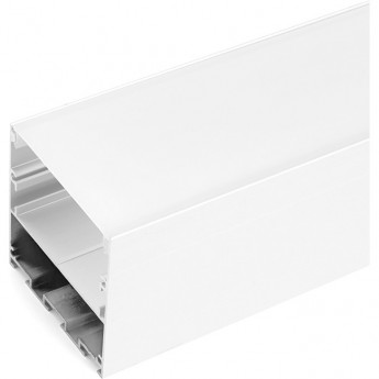 Профиль накладной 50х50мм алюминиевый, серебро, 2м, FERON CAB269