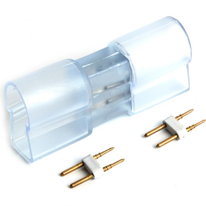 Соединитель прямой для светодиодной ленты FERON LD513 220V LS721 48209 Соединитель прямой для светодиодной ленты FERON LD513 220V LS721 48209