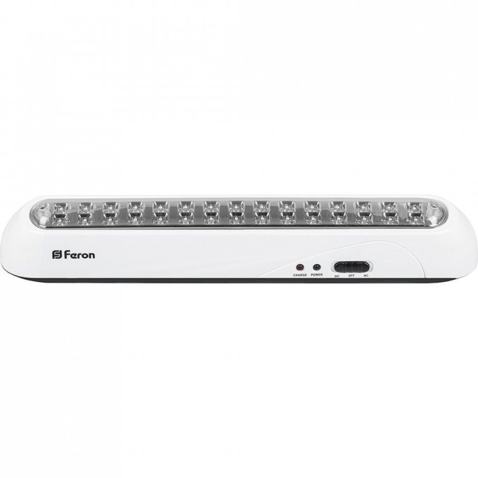 Светильник аккумуляторный, 30 LED AC/DC, белый, FERON EL20 артикул 12901 Светильник аккумуляторный, 30 LED AC/DC, белый, FERON EL20 артикул 12901