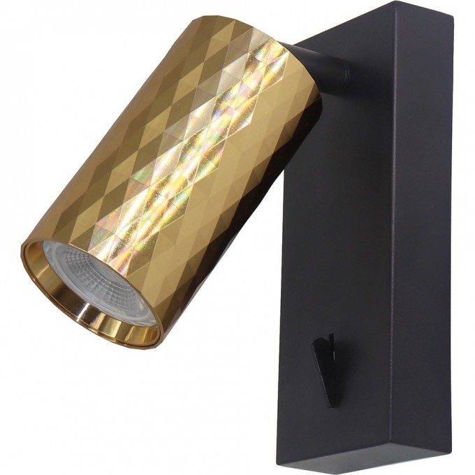 Светильник FERON ML1880 PRISM 35W, 230V, GU10, золото и чёрный 48671 Светильник FERON ML1880 PRISM 35W, 230V, GU10, золото и чёрный 48671