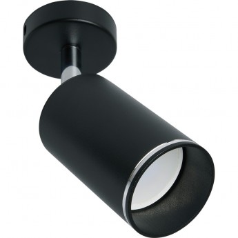 Светильник FERON ML201 настенно-потолочный под лампу GU10, черный Светильник FERON ML201 настенно-потолочный под лампу GU10, черный