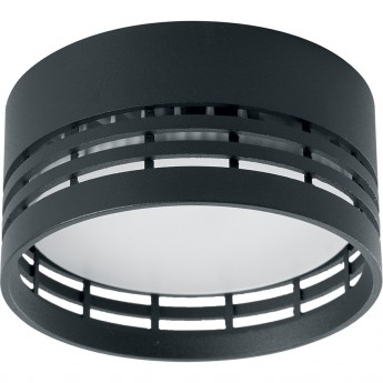 Светильник потолочный FERON HL354 12W, 230V, GX53, черный 41506