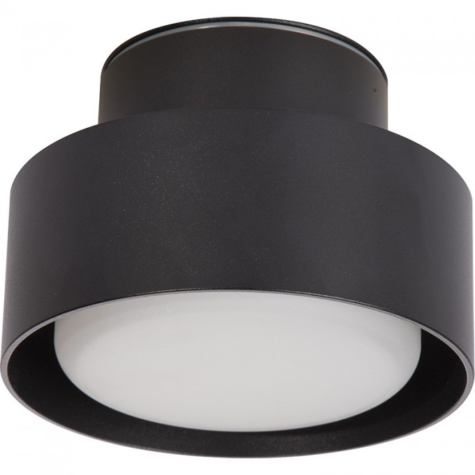 Светильник потолочный FERON HL367 BARREL AURA 12W 230V GX53 IP44 чёрный 48406 Светильник потолочный FERON HL367 BARREL AURA 12W 230V GX53 IP44 чёрный 48406