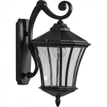 Светильник садово-парковый FERON PL4032 восьмигранный на стену вниз 60W 230V E27, черный Светильник садово-парковый FERON PL4032 восьмигранный на стену вниз 60W 230V E27, черный