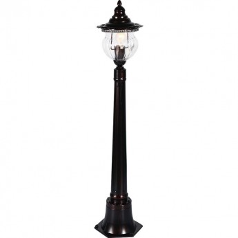 Светильник садово-парковый FERON PL596 столб 60W 230V E27, коричневый Светильник садово-парковый FERON PL596 столб 60W 230V E27, коричневый