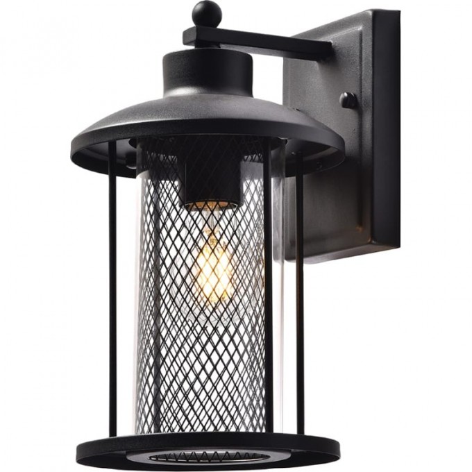 Светильник садово-парковый FERON PL721 на стену вниз 60W E27 230V, черный 48388 Светильник садово-парковый FERON PL721 на стену вниз 60W E27 230V, черный 48388