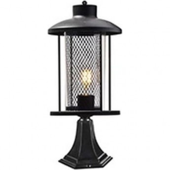Светильник садово-парковый FERON PL724 на постамент 60W 230V E27, черный Светильник садово-парковый FERON PL724 на постамент 60W 230V E27, черный