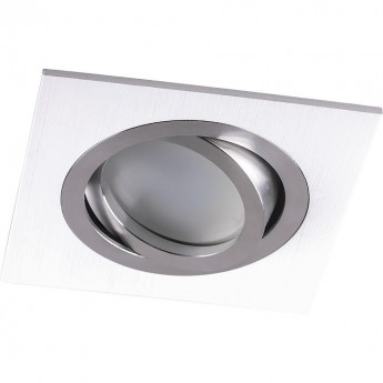 Светильник встраиваемый FERON DL2801 потолочный MR16 G5.3 белый-хром 32637 Светильник встраиваемый FERON DL2801 потолочный MR16 G5.3 белый-хром 32637