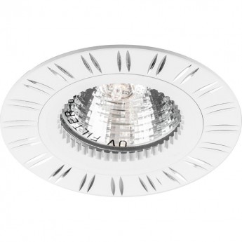 Светильник встраиваемый FERON GS-M393 потолочный MR16 G5.3 белый 28343 Светильник встраиваемый FERON GS-M393 потолочный MR16 G5.3 белый 28343