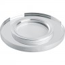 Светильник встраиваемый с белой LED подсветкой FERON CD8150 потолочный MR16 G5.3 белый 41911