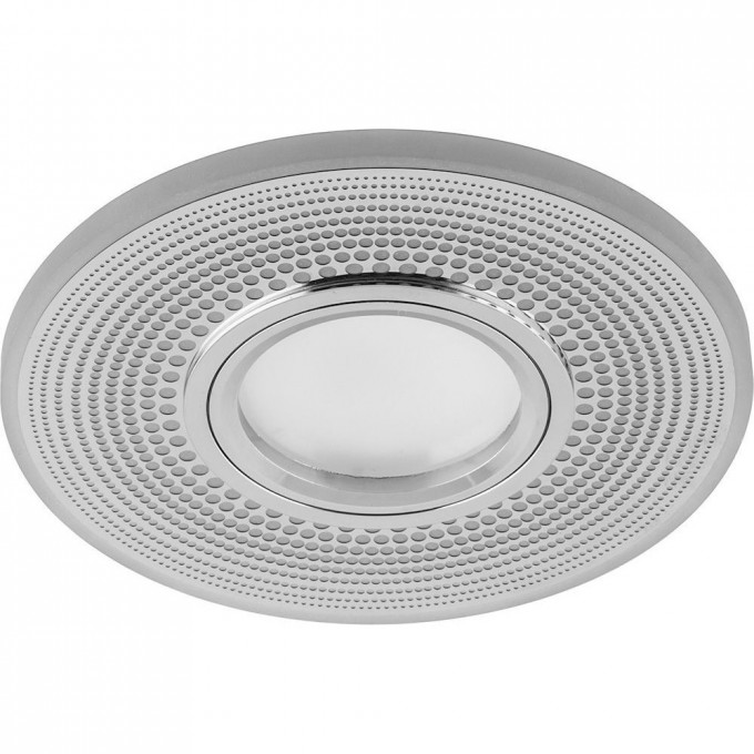 Светильник встраиваемый с белой LED подсветкой FERON CD950 потолочный MR16 G5.3 белый матовый 29712 Светильник встраиваемый с белой LED подсветкой FERON CD950 потолочный MR16 G5.3 белый матовый 29712