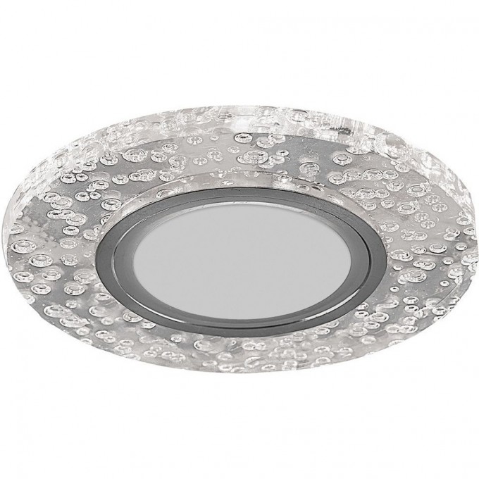 Светильник встраиваемый с белой LED подсветкой FERON CD953 потолочный MR16 G5.3, прозрачный 32539 Светильник встраиваемый с белой LED подсветкой FERON CD953 потолочный MR16 G5.3, прозрачный 32539