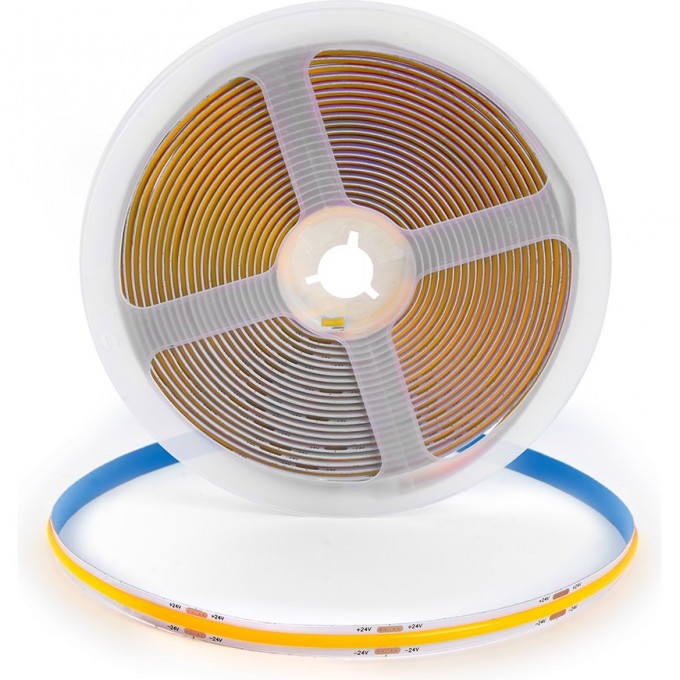 Светодиодная COB лента FERON LS530, 512SMD(2110)/м 12Вт/м 24V 5000*10*1.8мм 3000К IP20 48970 Светодиодная COB лента FERON LS530, 512SMD(2110)/м 12Вт/м 24V 5000*10*1.8мм 3000К IP20 48970