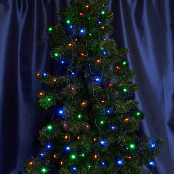 Светодиодная гирлянда FERON CL08 линейная 60м + 3м 230V мультиколор,статичная, c питанием от сети, зеленый шнур Светодиодная гирлянда FERON CL08 линейная 60м + 3м 230V мультиколор,статичная, c питанием от сети, зеленый шнур