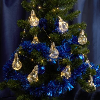 Светодиодная гирлянда FERON CL580 фигурная, статичная, 3м +0.5м 2700K ,с питанием от батареек, прозрачный шнур Светодиодная гирлянда FERON CL580 фигурная, статичная, 3м +0.5м 2700K ,с питанием от батареек, прозрачный шнур