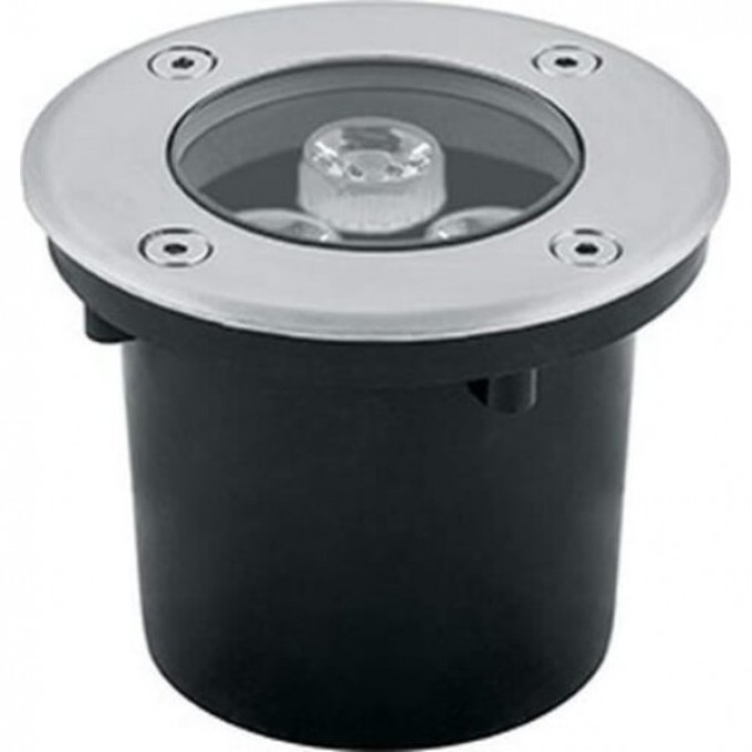 Светодиодный светильник тротуарный (грунтовый) FERON SP2801, 3 LED, 4000К,3W, AC12-24 100*H80mm, P67 48345 Светодиодный светильник тротуарный (грунтовый) FERON SP2801, 3 LED, 4000К,3W, AC12-24 100*H80mm, P67 48345