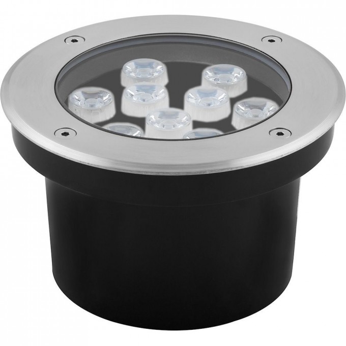 Светодиодный светильник тротуарный (грунтовый) FERON SP4113 9W RGB 230V IP67 32020 Светодиодный светильник тротуарный (грунтовый) FERON SP4113 9W RGB 230V IP67 32020