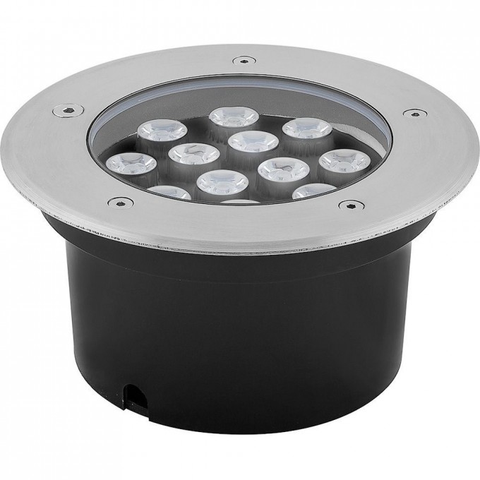 Светодиодный светильник тротуарный (грунтовый) FERON SP4114 12W зеленый 230V IP67 32114 Светодиодный светильник тротуарный (грунтовый) FERON SP4114 12W зеленый 230V IP67 32114