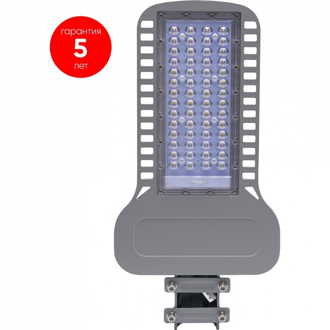 Светодиодный уличный консольный светильник FERON SP3050 80W 4000K 230V, серый 41267 Светодиодный уличный консольный светильник FERON SP3050 80W 4000K 230V, серый 41267