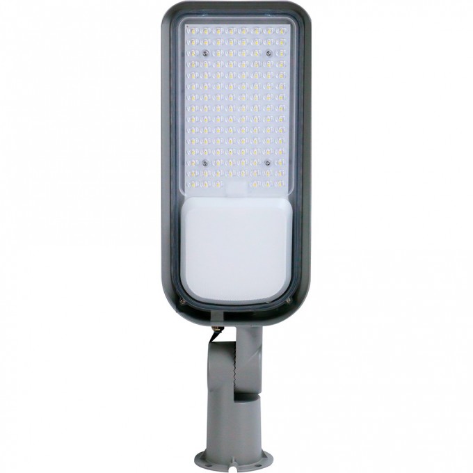 Светодиодный уличный консольный светильник FERON SP3060 100W 6400K 100-265V/50Hz, серый 48687 Светодиодный уличный консольный светильник FERON SP3060 100W 6400K 100-265V/50Hz, серый 48687